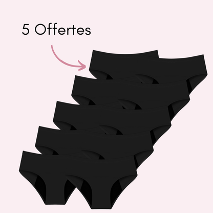 Culotte Menstruelle Ados Nina sans coutures (taille haute)