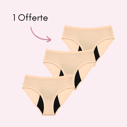 Culotte Menstruelle Respirante Sans coutures Angèle (Nouveauté)
